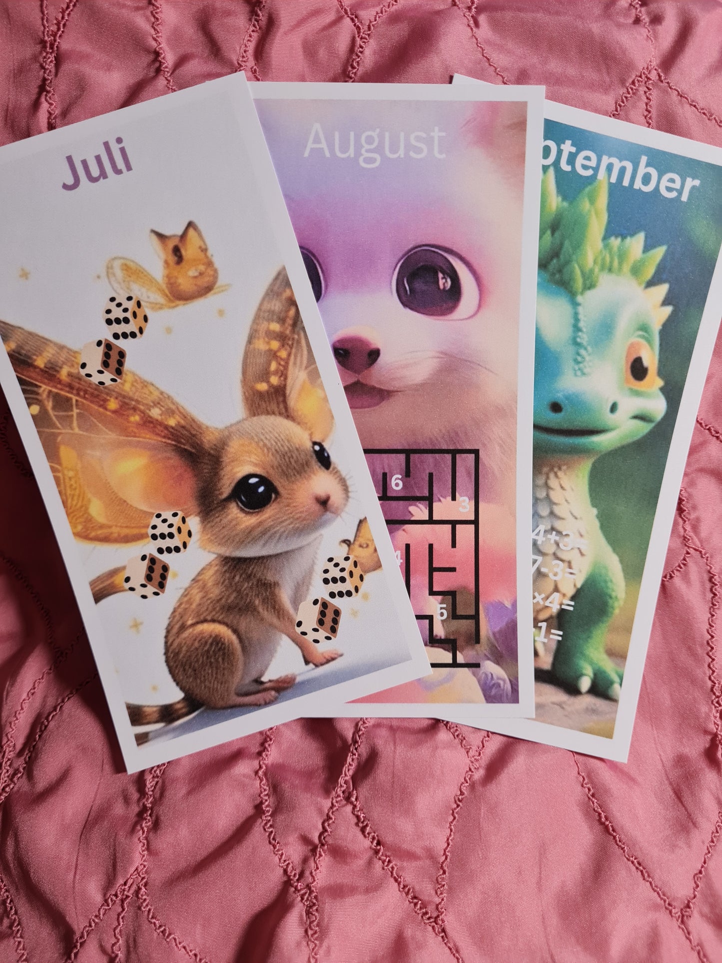 Jahreschallenges kleine süße Monster