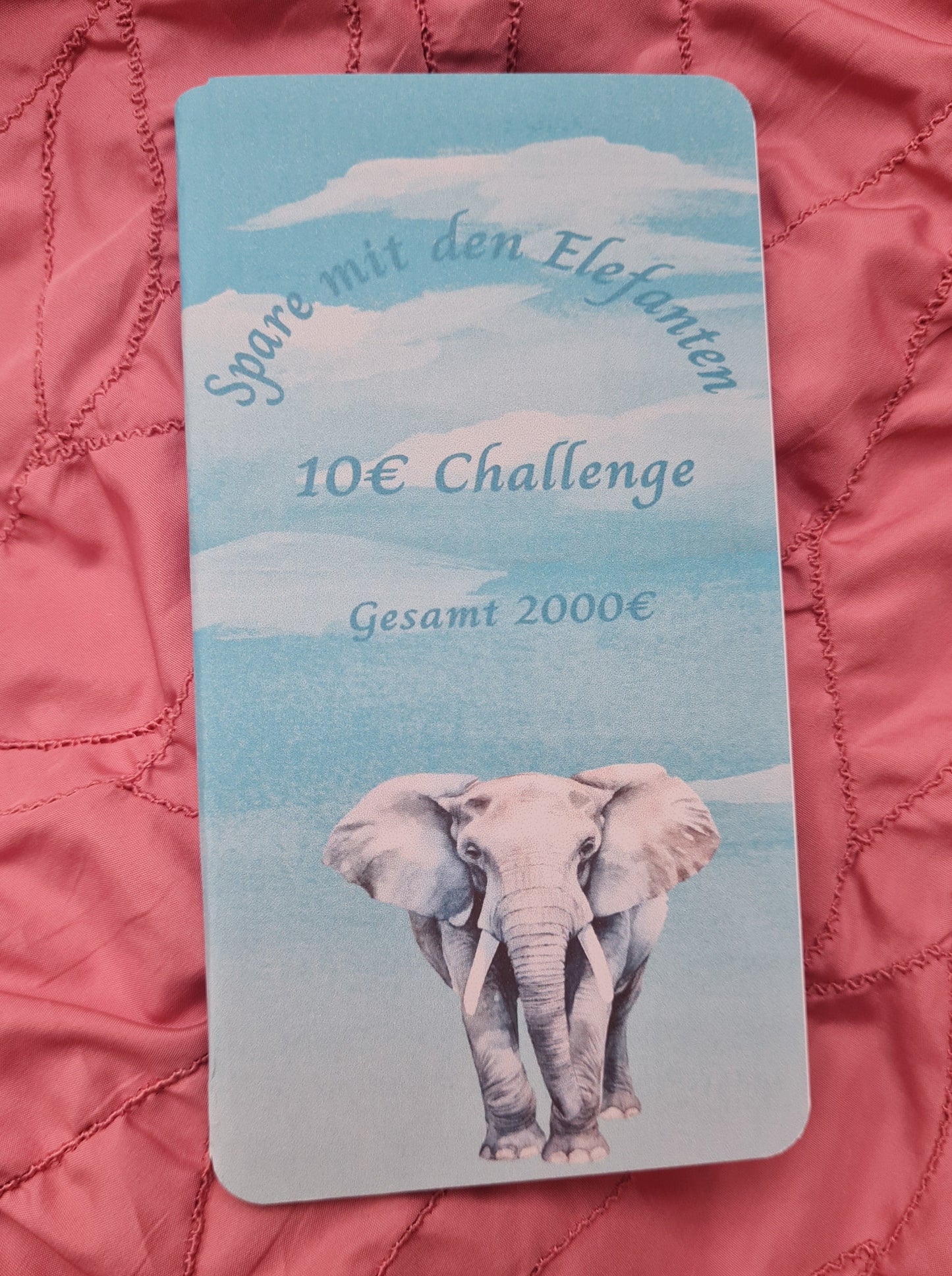 Spare mit der 10 Euro Elefanten Challenge 2000€