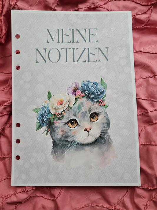 Notizbuch Katze