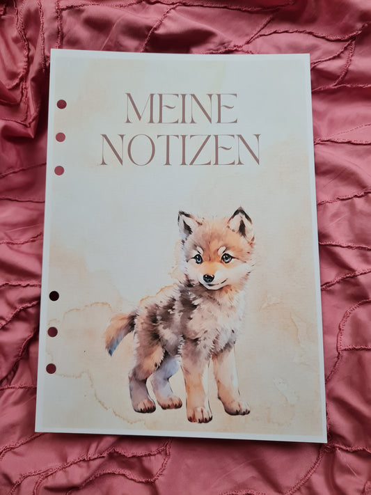 Notizbuch Fuchs
