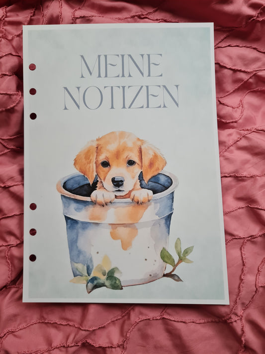 Notizbuch Hund