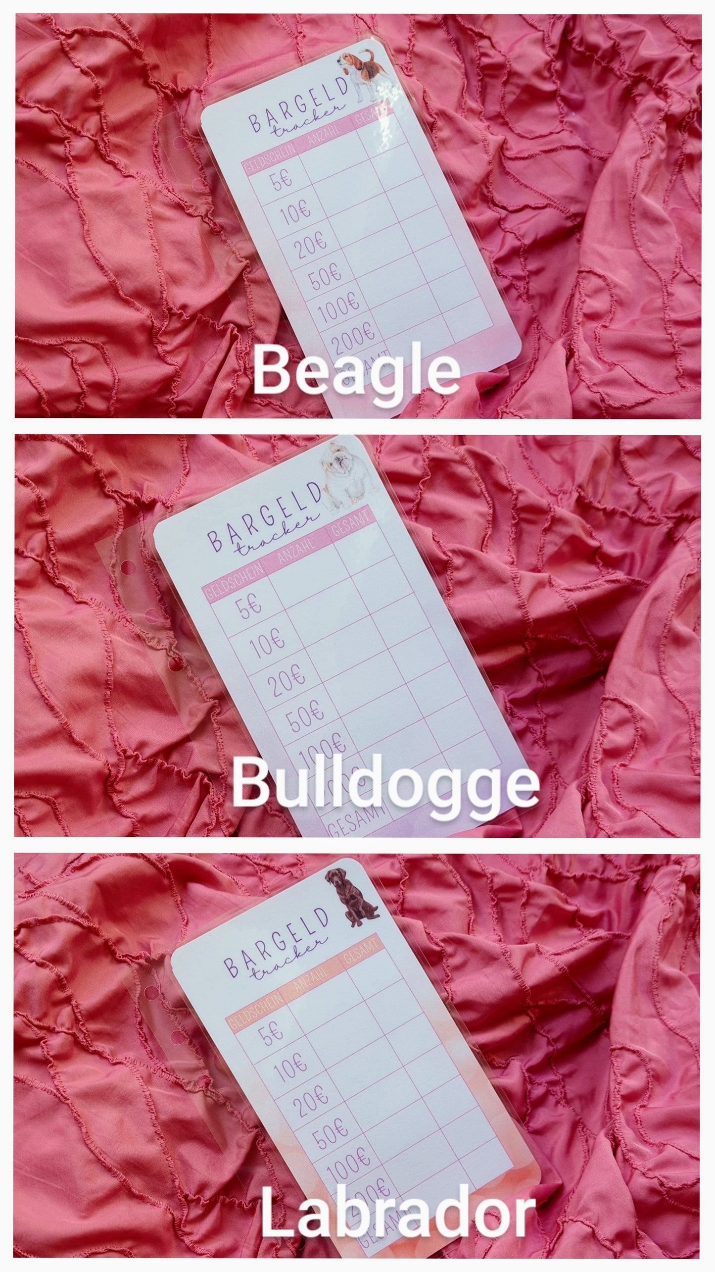 Bargeld - Tracker im Hunde Design