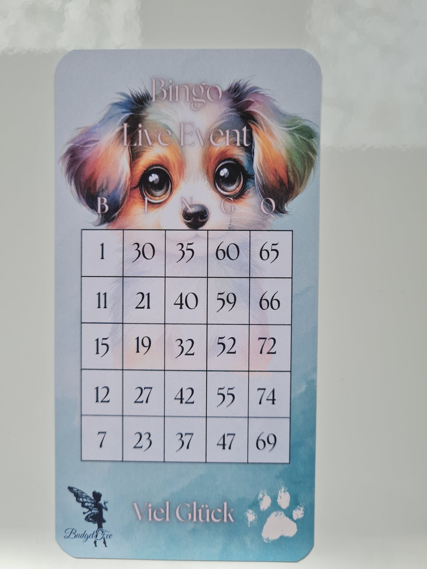 Bingo Karten für meine Live Events auf TikTok - jetzt im neuen Designs
