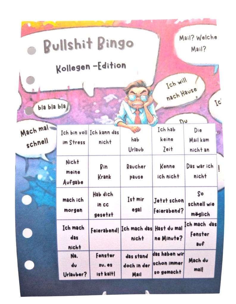 BullShit Bingo - Kollegen Edition